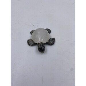 Hand Carved Marble Stone Sea Turtle Ocean Figurine